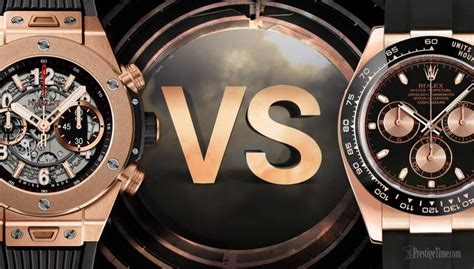 que es mas caro rolex o hublot|Hublot vs. Rolex: An In.